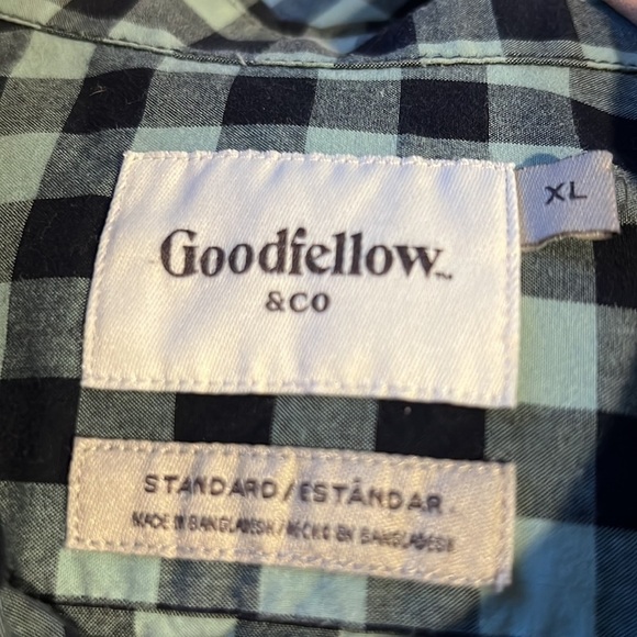 Goodfellow and Co. Mens Plaid Button Up Shirt XL Cotton - Picture 6 of 7